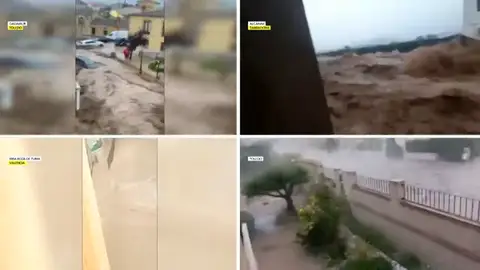 Las increíbles imágenes que la DANA deja Toledo, Tarragona y Valencia, en vídeo Las increíbles imágenes que la DANA deja Toledo, Tarragona y Valencia, en vídeo