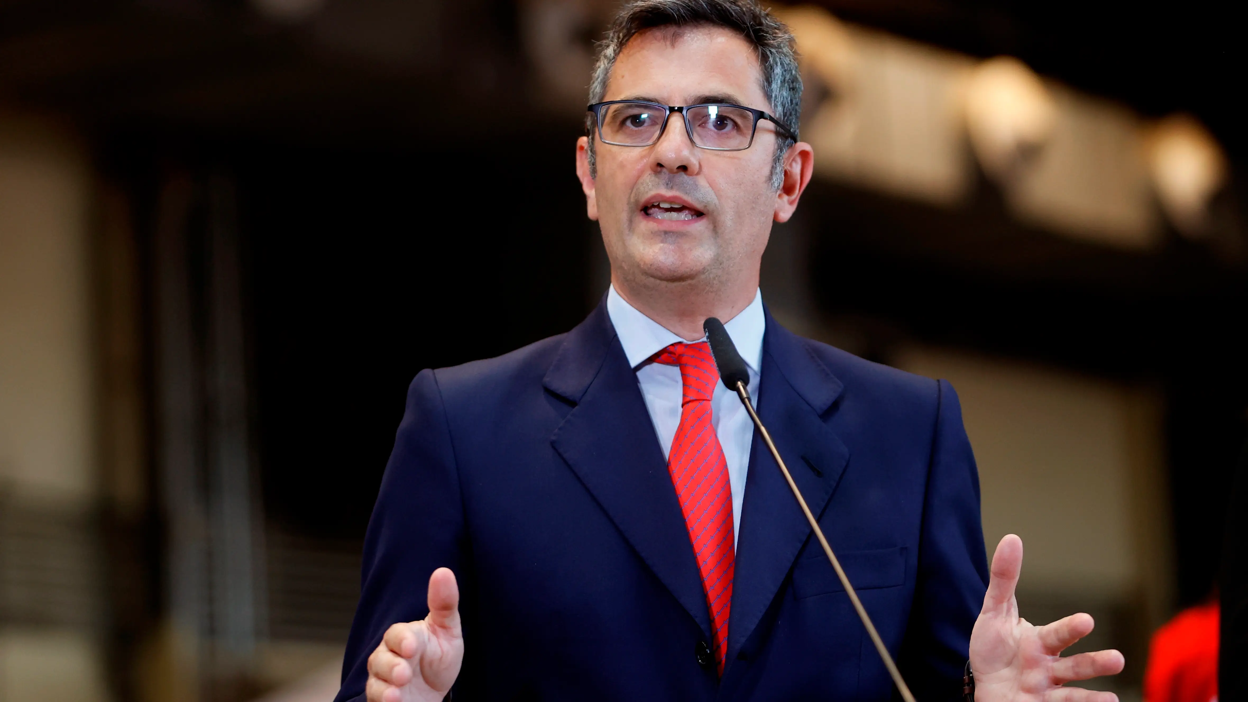 El ministro de la Presidencia, Félix Bolaños El ministro de la Presidencia, Félix Bolaños