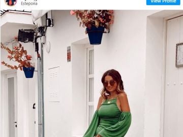 Vestido verde viral de Zara 