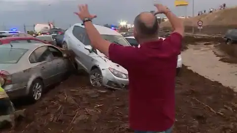 Caos y pánico en Toledo tras el paso de la DANA Caos y pánico en Toledo tras el paso de la DANA