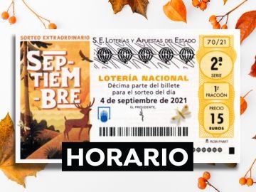 Sorteo Extraordinario de Septiembre 2021: Horario y dónde ver el sorteo de Lotería Nacional del 4 de septiembre