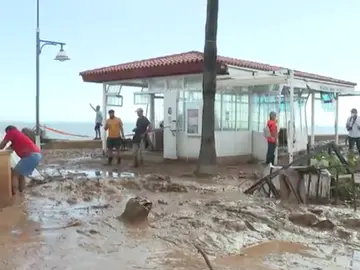 Restaurante destrozado por la DANA en Alcanar Restaurante destrozado por la DANA en Alcanar