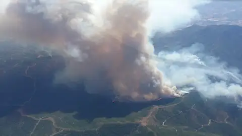 Muere un operario del INFOCA mientras trabajaba en las labores de extinción del incendio en Sierra Bermeja Muere un operario del INFOCA mientras trabajaba en las labores de extinción del incendio en Sierra Bermeja