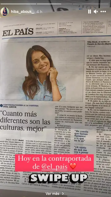 Hiba Abouk aclara que la foto del yate con C.Tangana no era premeditada Hiba Abouk aclara que la foto del yate con C.Tangana no era premeditada
