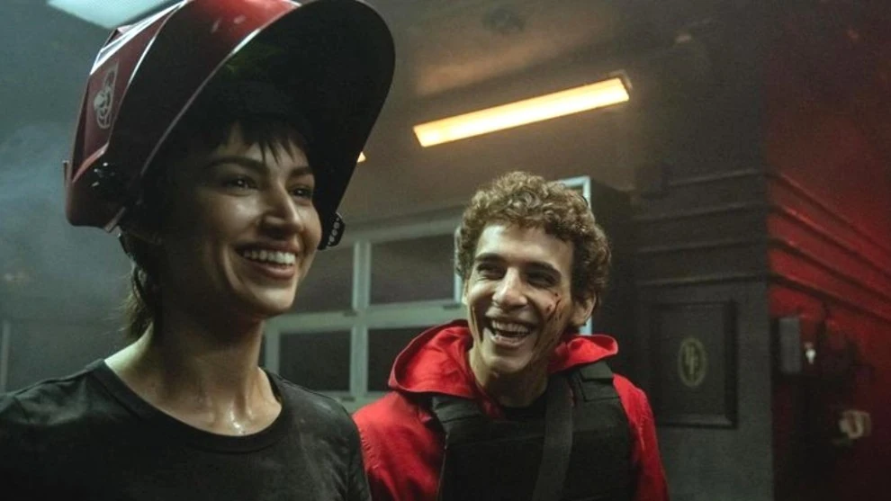 Úrsula Corberó y Miguel Herrán en 'La casa de papel' Úrsula Corberó y Miguel Herrán en 'La casa de papel'