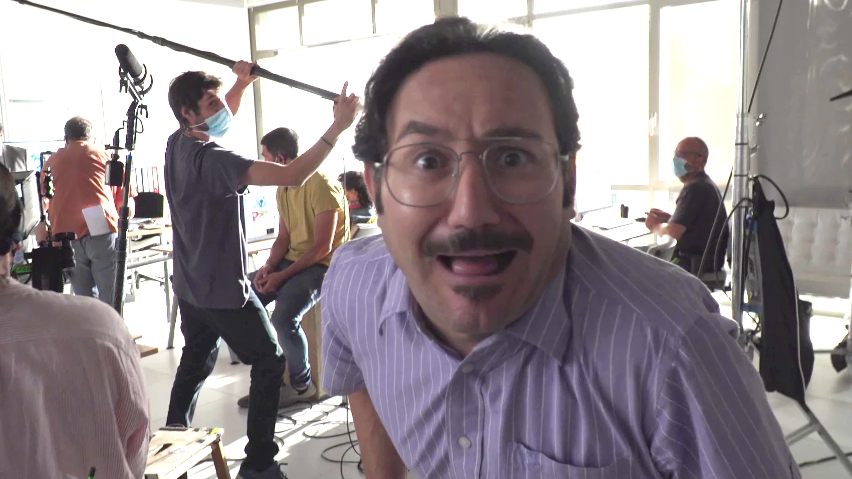 Making of: As&iacute; se rod&oacute; el reencuentro de Paco y Mariano con Povedilla en 'Los hombres de Paco'