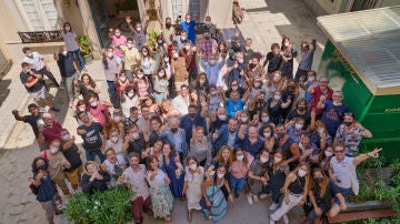 El equipo de la novena temporada de 'Amar es para siempre'
