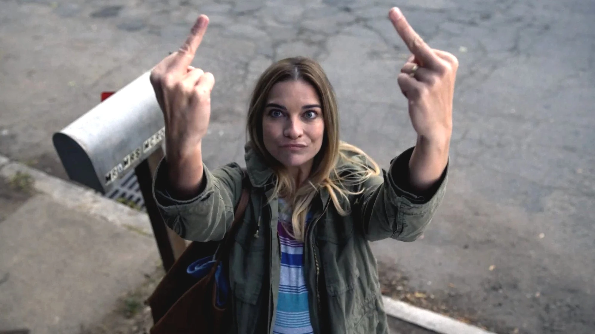 Annie Murphy en 'Que te den, Kevin' Annie Murphy en 'Que te den, Kevin'