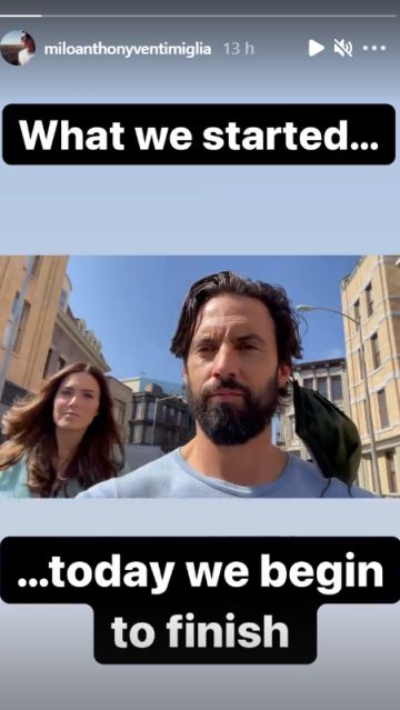 Milo Ventimiglia en sus Stories