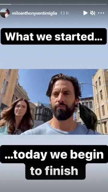 Milo Ventimiglia en sus Stories Milo Ventimiglia en sus Stories