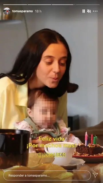 Victoria Federica soplando las velas Victoria Federica soplando las velas