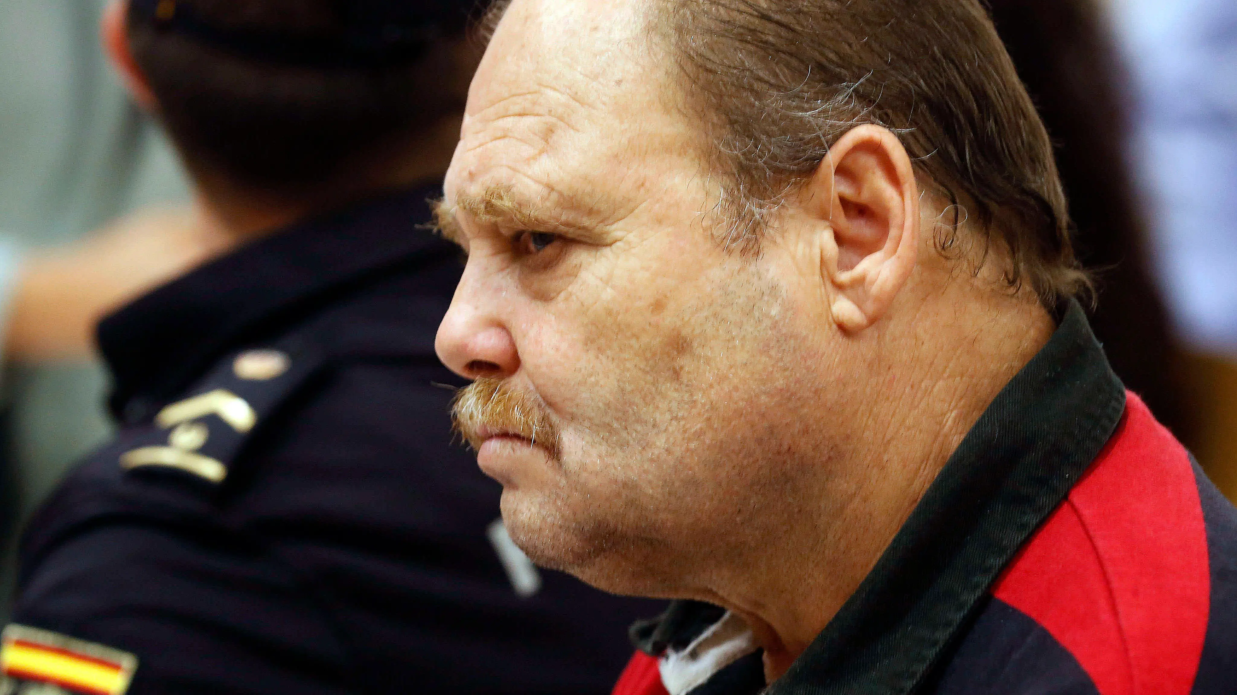 Antonio Ojeda. el Rubio, durante el juicio en la Audiencia de Las Palmas Antonio Ojeda. el Rubio, durante el juicio en la Audiencia de Las Palmas