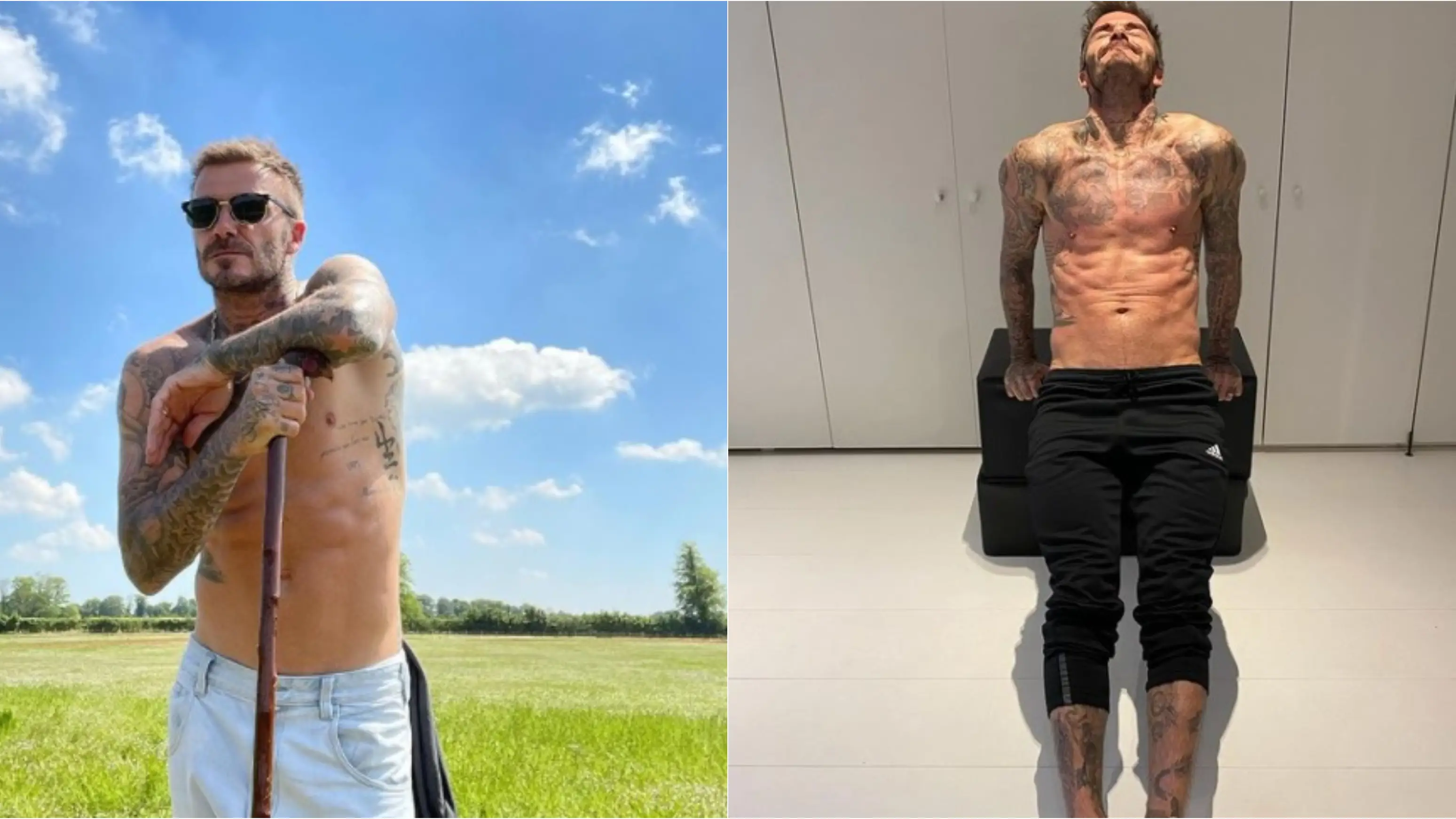 El secreto de David Beckham para estar en forma a sus 46 años, el 'fitness snacking' El secreto de David Beckham para estar en forma a sus 46 años, el 'fitness snacking'