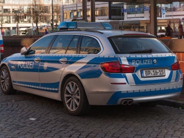 Coche de policía de Alemania