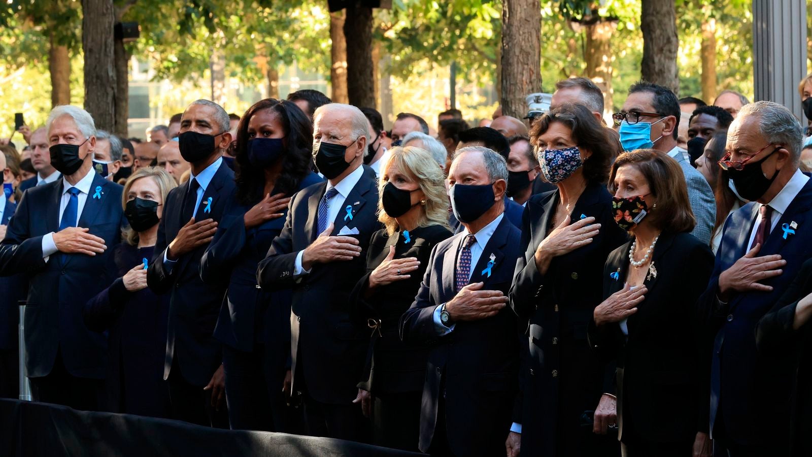 Nueva York recuerda los atentados del 11-S 20 años después en un homenaje