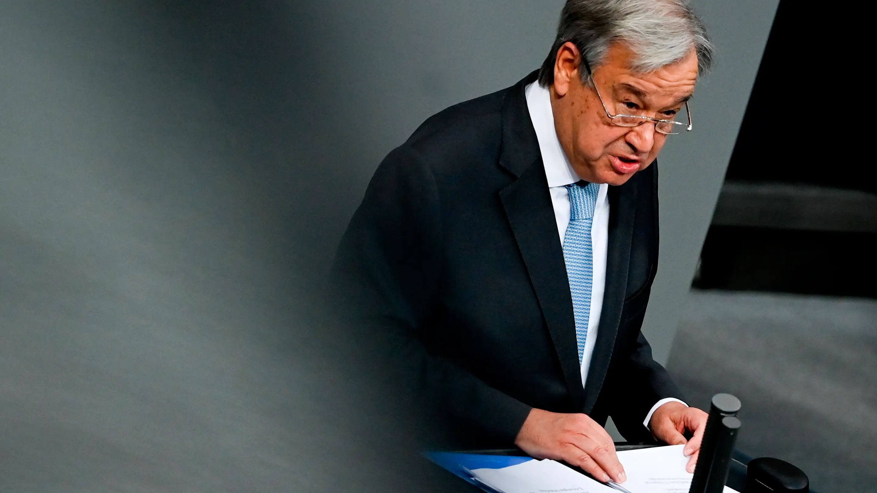 El secretario general de la ONU, António Guterres El secretario general de la ONU, António Guterres