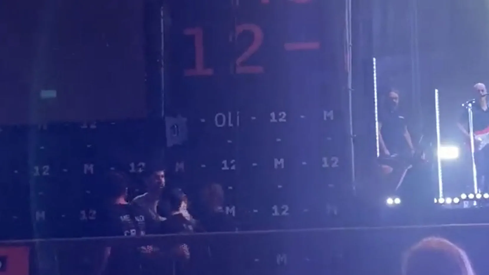 Melendi se encara con un empleado de seguridad en un concierto para defender a sus fans