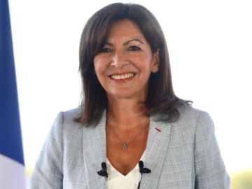 Anne Hidalgo, alcaldesa de París y candidata a la presidencia del Partido Socialista de Francia para las elecciones del 10 de abril de 2022.