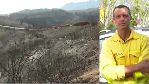 Incendio Sierra Bermeja, Málaga Incendio Sierra Bermeja, Málaga