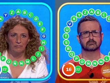 Un ‘Rosco’ de infarto: Marco Antonio y Sofía, igualados en aciertos hasta el último momento Un ‘Rosco’ de infarto: Marco Antonio y Sofía, igualados en aciertos hasta el último momento