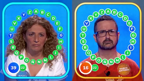 Un ‘Rosco’ de infarto: Marco Antonio y Sofía, igualados en aciertos hasta el último momento Mejores momentos | 13 de septiembre