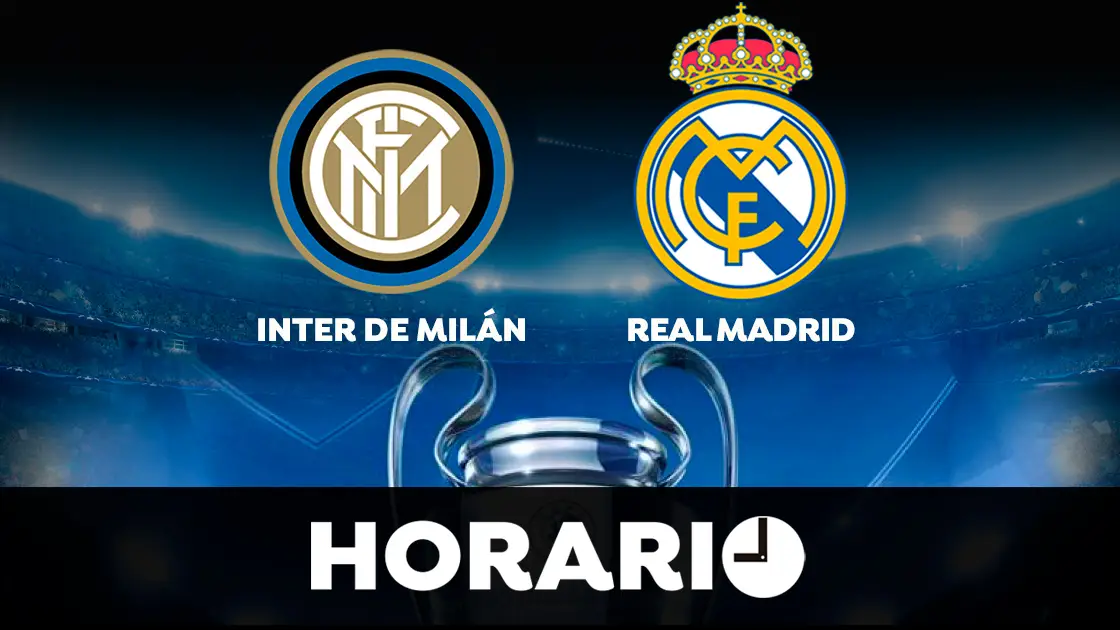 Inter de Milán - Real Madrid: Horario y dónde ver el partido de Champions League en directo Inter de Milán - Real Madrid: Horario y dónde ver el partido de Champions League en directo