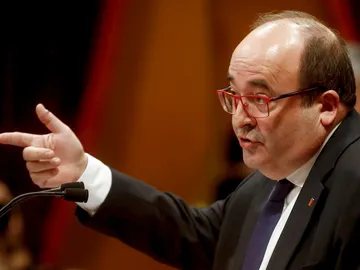El ministro de Cultura y Deporte, Miquel Iceta El ministro de Cultura y Deporte, Miquel Iceta