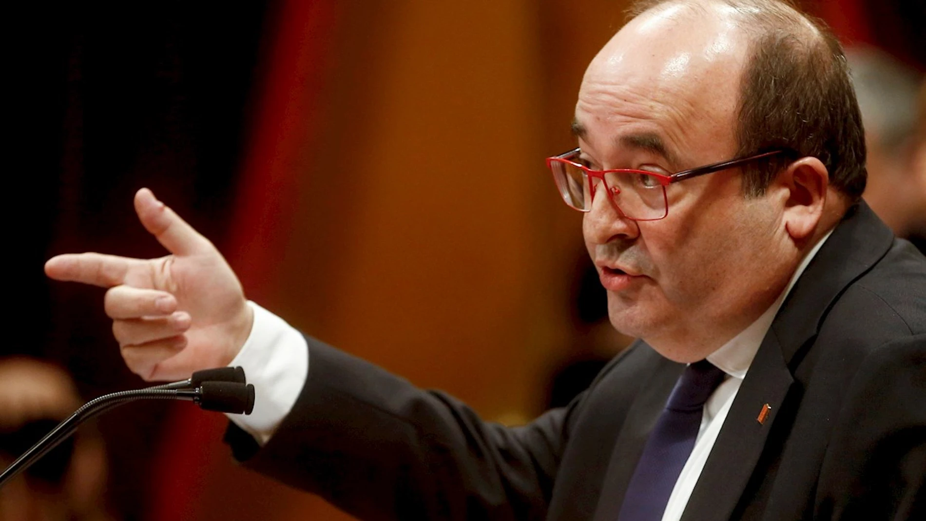 El ministro de Cultura y Deporte, Miquel Iceta El ministro de Cultura y Deporte, Miquel Iceta