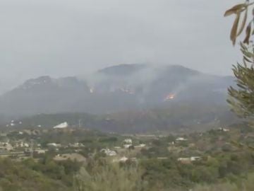 Incendio en Sierra Bermeja, Málaga