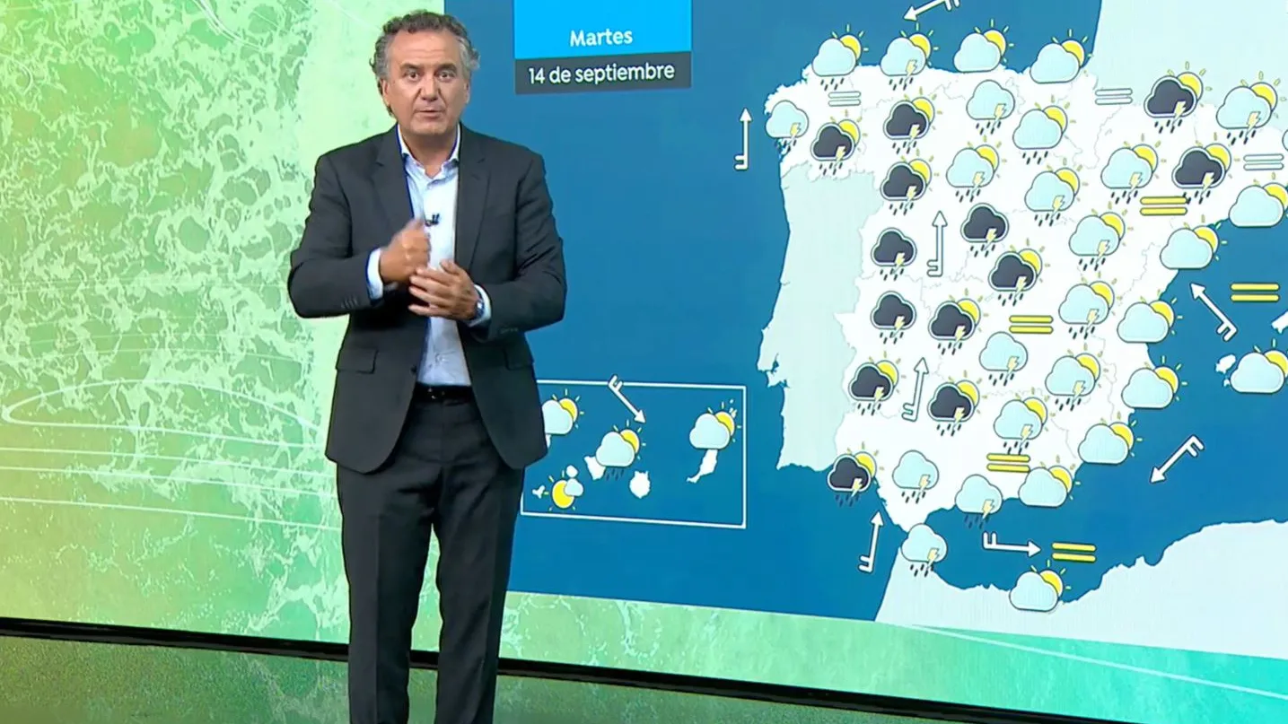 Descenso dr&aacute;stico de temperaturas y lluvias en Extremadura, Arag&oacute;n y Catalu&ntilde;a