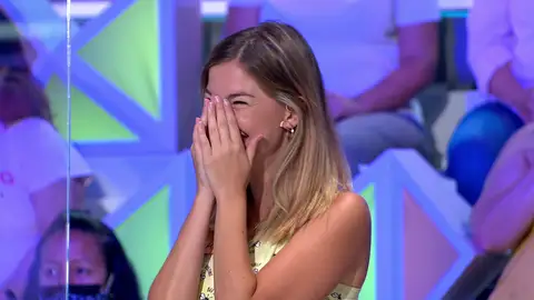 El doble ejercicio físico de Ainhoa al tirar de la ruleta: “Soy muy nerviosa” El doble ejercicio físico de Ainhoa al tirar de la ruleta: “Soy muy nerviosa”