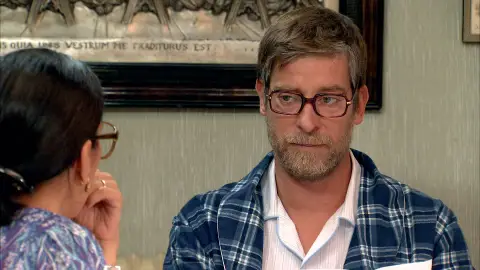 Marcelino, roto de dolor y emoción ante la carta de despedida de Felipe Marcelino, roto de dolor y emoción ante la carta de despedida de Felipe