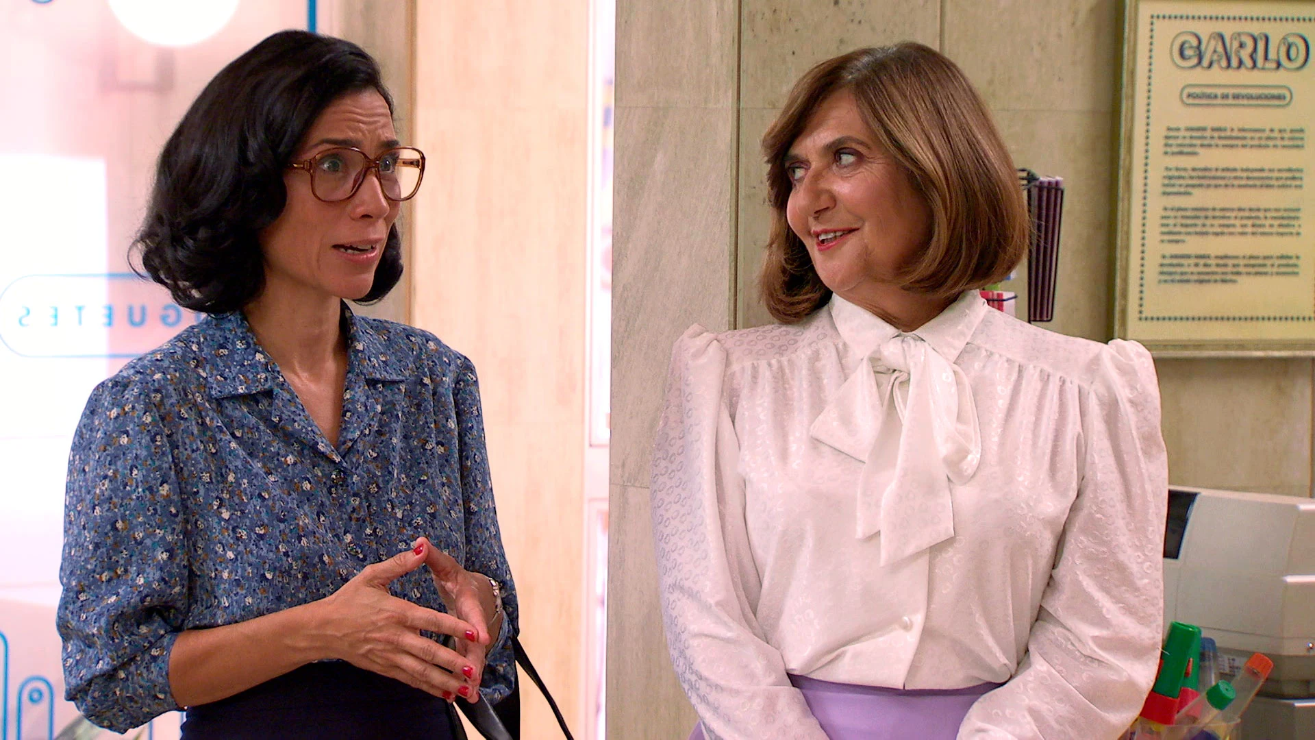 Manolita se presenta como nueva encargada para la desagradable sorpresa de Coral