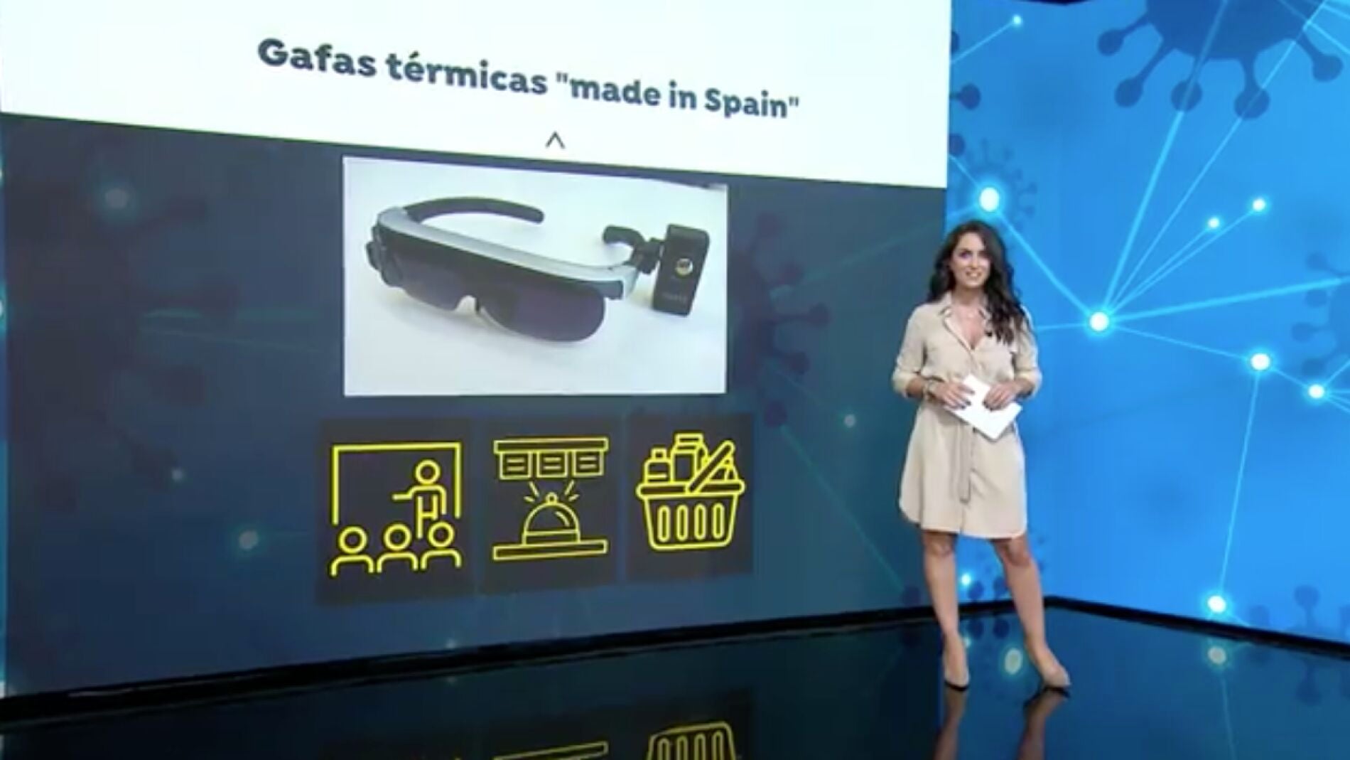 Gafas térmicas inteligentes con sello español para luchar contra el COVID-19