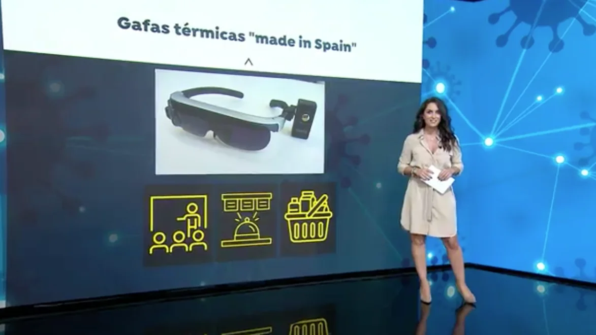 Gafas térmicas inteligentes contra el covid Gafas térmicas inteligentes contra el covid