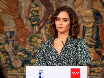 Isabel Díaz Ayuso, presidenta Comunidad de Madrid