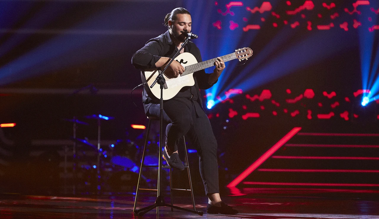 Ezequiel Montoya canta ‘Te conozco bien’ en las Audiciones a ciegas de ‘La Voz’