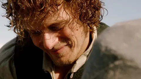 Sam Heughan como Jamie Fraser en el final de la temporada 3 de 'Outlander' Sam Heughan como Jamie Fraser en el final de la temporada 3 de 'Outlander'