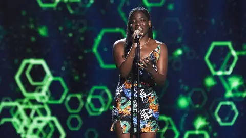 Toyemi, talent de La Voz 2021 Toyemi, talent de La Voz 2021