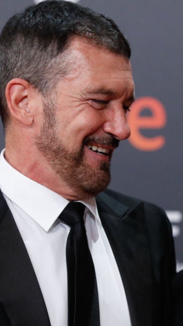 Antonio Banderas y Stella del Carmen en el Festival de Cine de San Sebatián