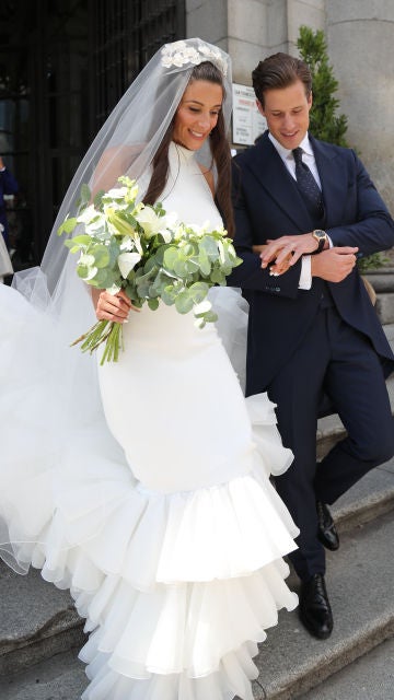 Rocío Gil en su boda