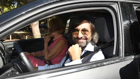 Antonio Carmona en la boda de Elena Furiase Antonio Carmona en la boda de Elena Furiase