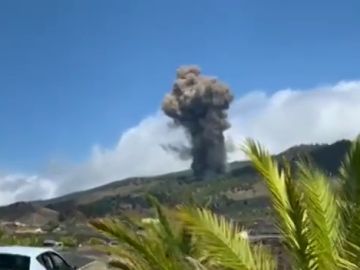 Comienza la erupción del volcán en la Cumbre Vieja de La Palma