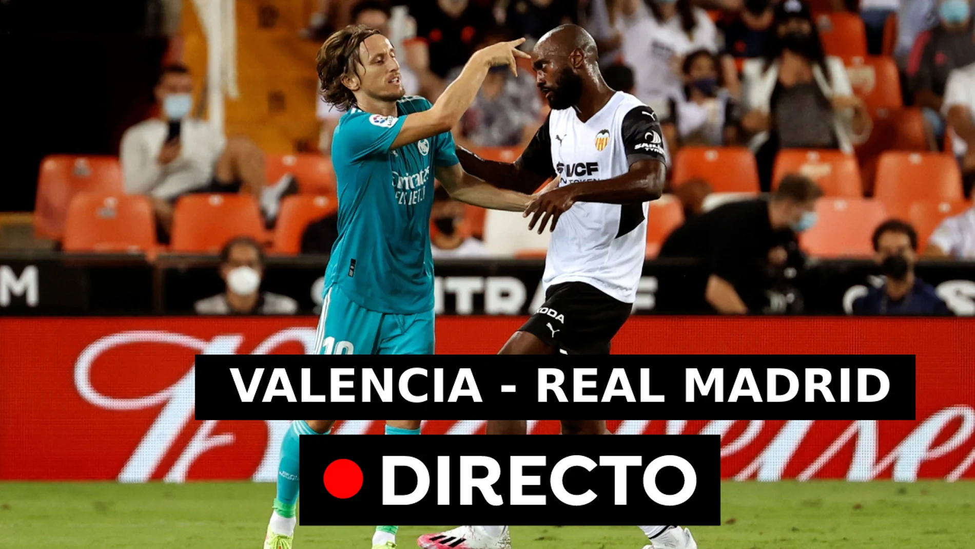 Valencia - Real Resultado, resumen goles de LaLiga, en directo (1-2)