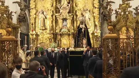 Las procesiones vuelven a Sevilla más de un año y medio después Las procesiones vuelven a Sevilla más de un año y medio después