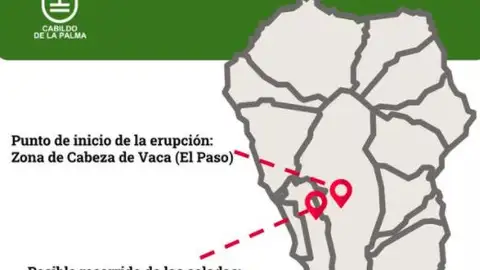 ¿Qué es una colada volcánica y los posibles recorridos tras la erupción del volcán en La Palma? ¿Qué es una colada volcánica y los posibles recorridos tras la erupción del volcán en La Palma?