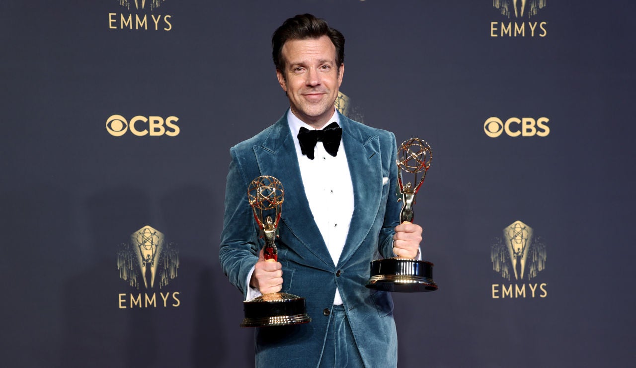 Jason Sudeikis en los Premios Emmy 2021