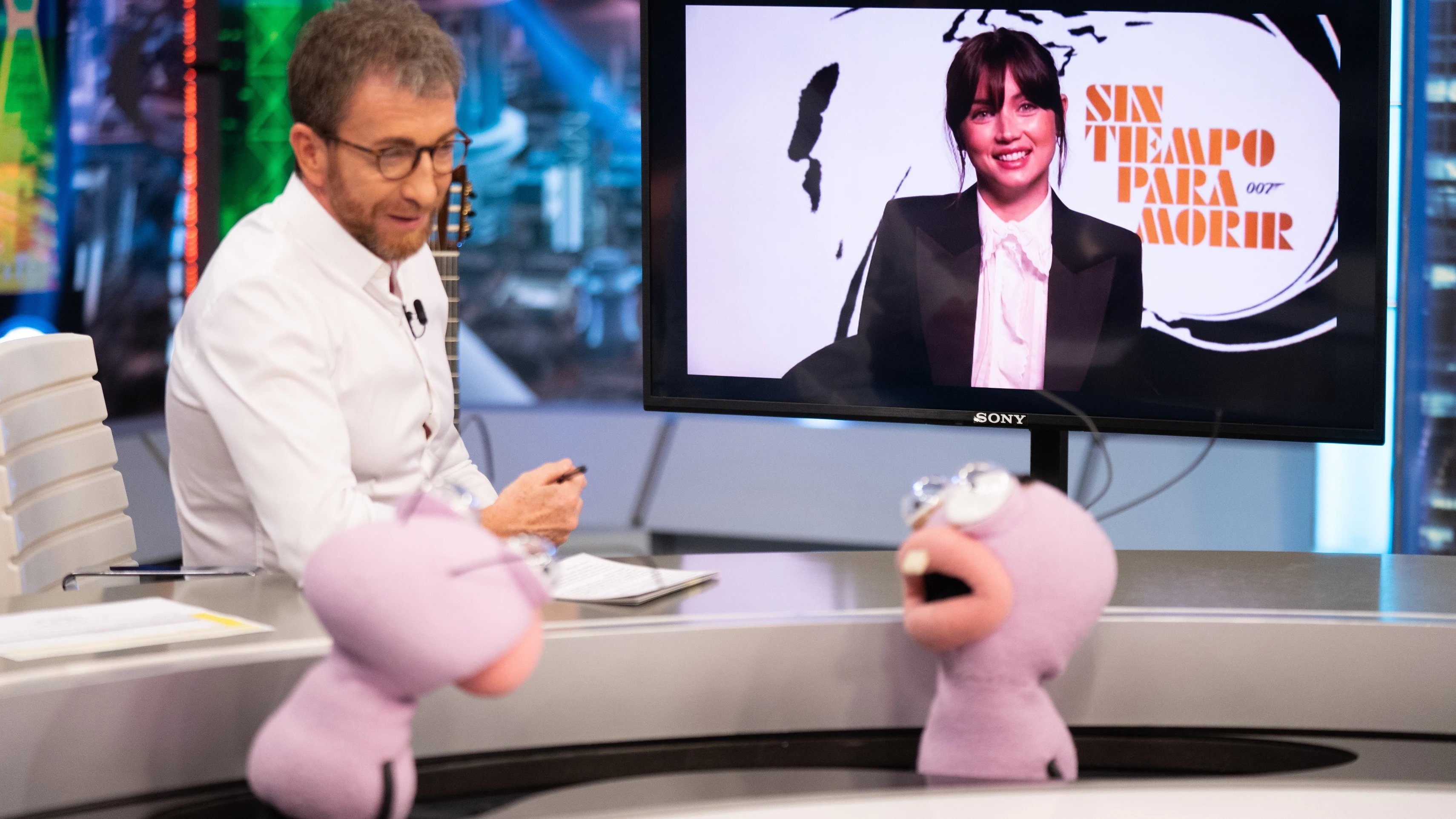 Ana de Armas revela en 'El Hormiguero 3.0' sus dos principales apoyos en Hollywood: "Elvis y Salsa"