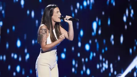Marina Jiménez canta ‘La mudanza’ en las Audiciones a ciegas de ‘La Voz’ Marina Jiménez canta ‘La mudanza’ en las Audiciones a ciegas de ‘La Voz’