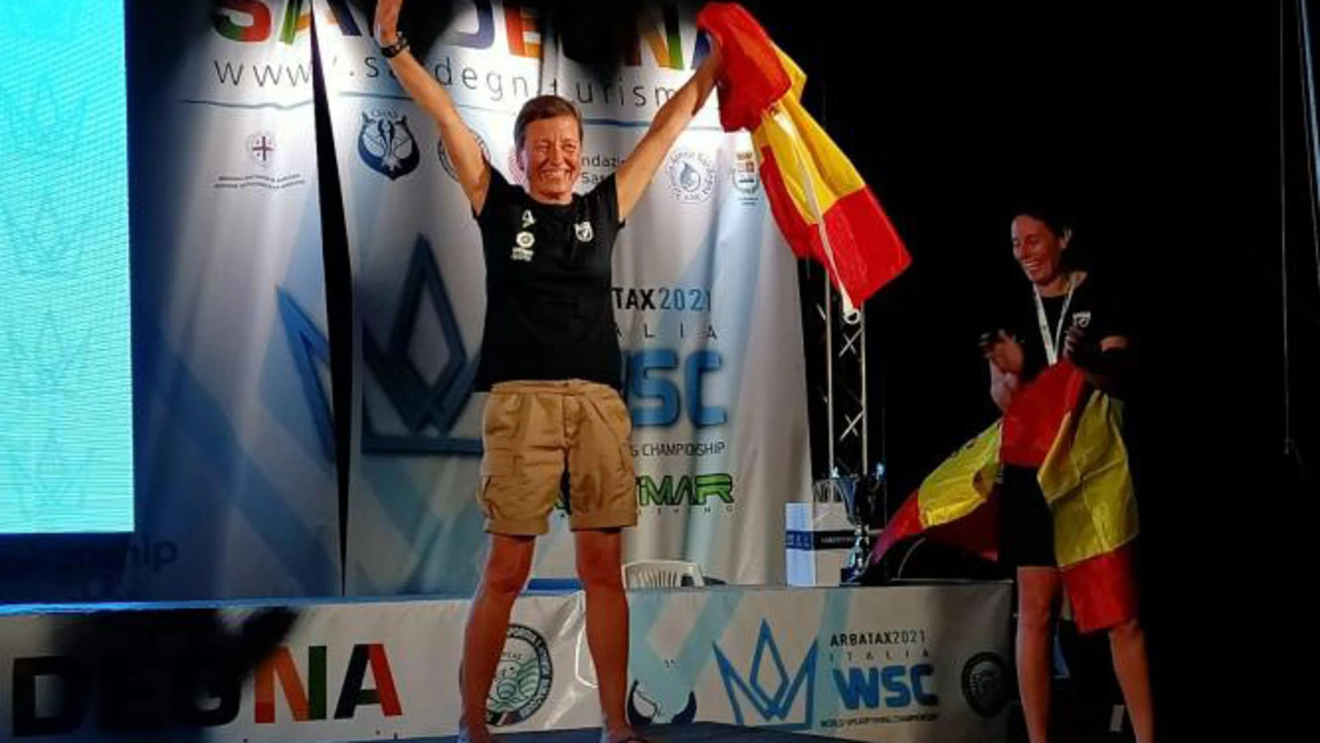 Malen Sart, la primera española que se proclama campeona del mundo de pesca submarina